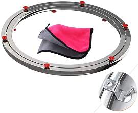 16" Edelstahl Esstisch Drehteller für Heavy