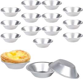 16 Stück Tartelette Förmchen Wiederverwendbare,