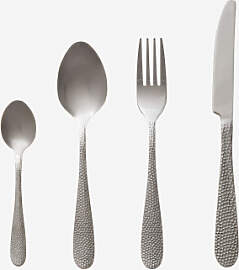 16-teiliges Besteckset Aus Edelstahl Aina Silber - 