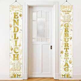 18.Geburtstag Deko Banner Mädchen Jungen - 2
