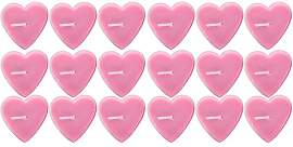 18 Stück Herzförmige Kerze Romantische Liebe