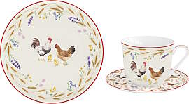 18tlg. Frühstücksset COUNTRY LIFE Bauernhof