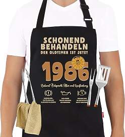 1986 Grillschürze 40 Geburtstag Mann,