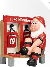 1. FC Nürnberg Gartenzwerg Kabine Groß