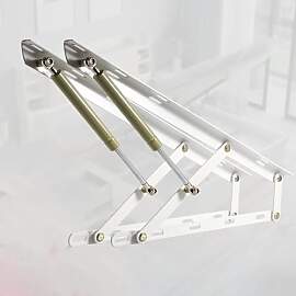 1 Paar Pneumatische Bett-Hebestützen,