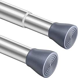 1 Stück Duschstange ohne Bohren Edelstahl