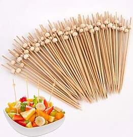 200 Stück Cocktailspieße Set, 12Cm Fingerfood