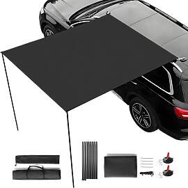 200x300cm Camping Auto Markise Set, mit 2