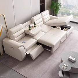 2025 Italienisches Modernes Luxus-Ledersofa mit