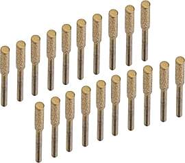 20Pcs Diamant Kettensägenschärfer, Chainsaw