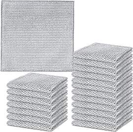 20Pcs Double Layer Stahl Draht Geschirrtuch,