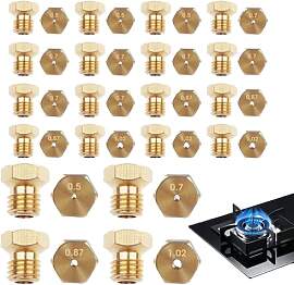 20PCS Vergaser Düsen TREABEAR, Messing