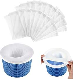 20 Stück Pool Skimmer Socken,Filtersocken Skimmer 