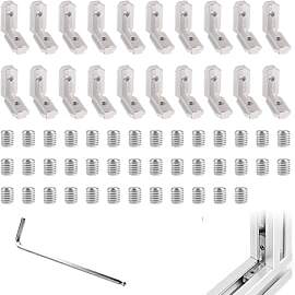 20 Stück T-Nut Innenwinkel, Aluprofil 2020 M5