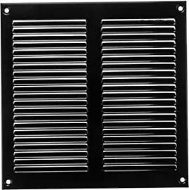 20 x 20 cm schwarze Abdeckung der Entlüftung –