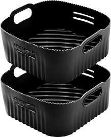 21CM Silikonform für Heißluftfritteuse, 2PCS