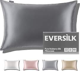 22 Momme Seidenkissenbezug für Haare und Haut: