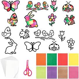 22 Stück Basteln Frühling Ostern Kinder, Ostern