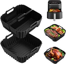 23CM Silikonform Heißluftfritteuse Zubehör für