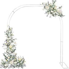 240x220 cm Metall Rosenbogen, Stabiler Gartenbogen 