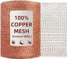 24m 100% Reines Kupfergeflecht 648g -