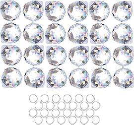 24 Pack Kristalle Zum Aufhängen, 20mm Prisma