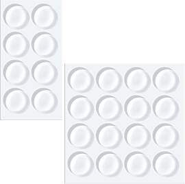 24 Stück Elastikpuffer für Glastischplatten,Anti 