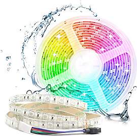 24V LED Strip RGB 5M Wasserdicht IP65 300LEDs