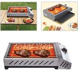 2,5 kW 54,2 x 28 x 12 cm BBQ Grill Rectangular