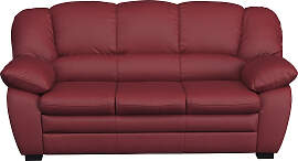 2,5-Sitzer COTTA "Casino", rot, B:191cm