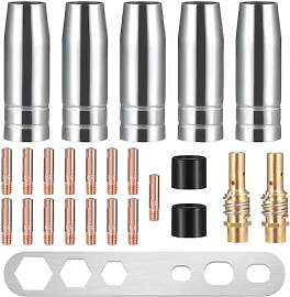 25 Stück Verschleißteile Set, Schweißzubehör,