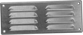 260x105mm Lüftungsgitter - Verzinkt Abluftgitter