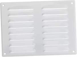 260x190mm Lüftungsgitter - Weiß Abluftgitter mit 