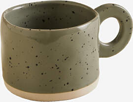 28 Cl Kaffeetasse Aus Steingut Demyr Agatagrau -