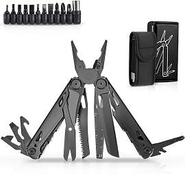 28 in 1 Edelstahl Multitool, Mini Multitool Zange, 
