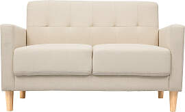 2-er Designer-Sofa MOON beige