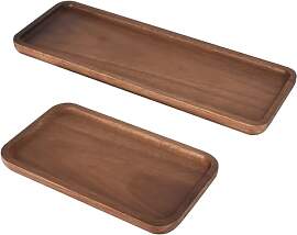 2er Holztablett,Tablett aus