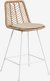 2er-pack Barhocker Aus Synthetischem Rattan Gouda