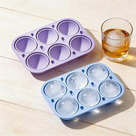 2er-Pack Eiswürfelform aus Silikon für Große