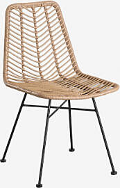 2er-pack Gartenstühle Aus Synthetischem Rattan