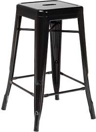 2er-pack Stapelbare Barhocker Aus Stahl Lix