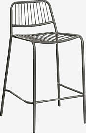 2er-pack Stapelbare Barhocker Elton Schwarz Carbon 