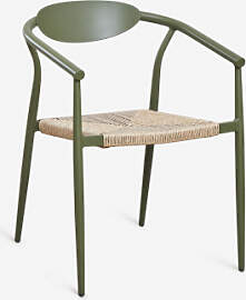 2er-pack Stapelbare Gartenstühle Mit Armlehnen
