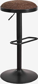 2er-pack Verstellbare Barhocker Aus Metall Und