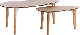2er-Set Couchtische Eiche ARTIK