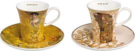 2er Set Gustav Klimt Espressotassen Adele