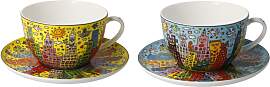 2er Set James Rizzi Jumbotassen My NY City Day