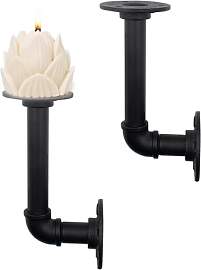 2er Set Kerzenhalter Wand Wandkerzenhalter aus