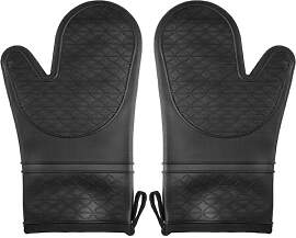 2er Set Rutschfester Topfhandschuhe Silikon,