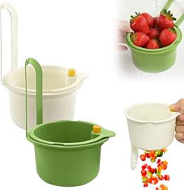 2er Set Sieb für SpüLbecken, Wasserhahn